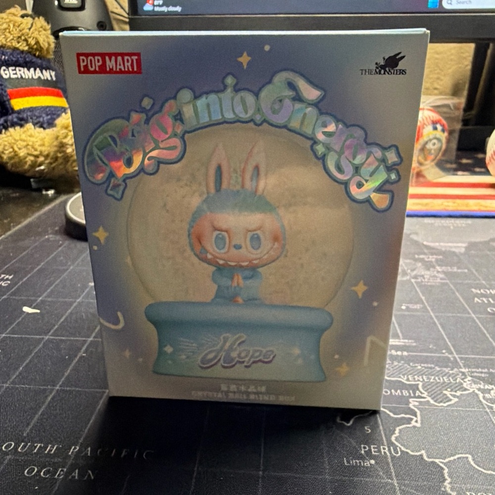 Pop Mart The Monsters Snow Globe - Blue